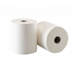 Χειροπετσέτα ρολό δίφυλλο 700gr συσκευασία 6 τεμαχίων λευκό