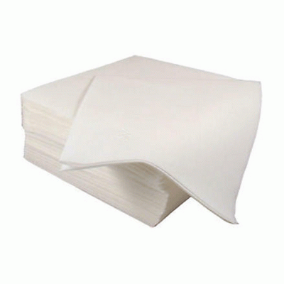 Χαρτοπετσέτες  luxury napkins airlaid 20Χ20cm σε χρώμα λευκό σε συσκευασία των 3000 τμχ