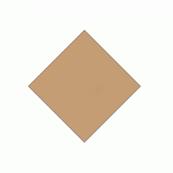 Χαρτοπετσέτες μονόφυλλες luxury napkins airlaid διάστασης 20Χ20cm σε χρώμα wood σε συσκευασία των 3000 τμχ