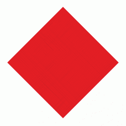  Χαρτοπετσέτα liness δίφυλλη χρώματος κόκκινου διάστασης 32Χ32cm σε συσκευασία των 2040 τμχ