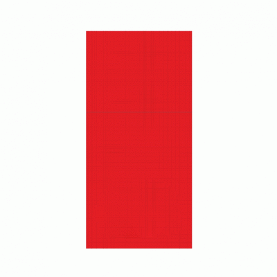 Χαρτοπετσέτα liness 38Χ32cm δίφυλλη σε σχήμα φάκελος χρώμα κόκκινο σε συσκευασία 1200 τμχ