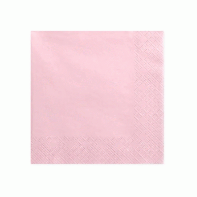 Χαρτοπετσέτες εστιατορίου 24Χ24cm σε χρώμα ροζ μαλακές κιβώτιο των 3750τμχ
