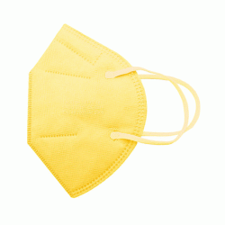 Μάσκες FFP 2 NR ενισχυμένης προστασίας σε κίτρινο χρώμα  Μάσκες FFP 2 NR ενισχυμένης προστασίας σε κίτρινο χρώμα