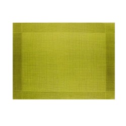 Σουπλά Airlaid διαστάσεων 30x40cm χρώματος λαχανί με γραμμές μαύρες Mapelor κιβώτιο 400 τμχ