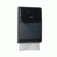 Θήκη Χειροπετσέτας Z-fold Slim Pearl χειροκίνητη σε χρώμα μαύρο