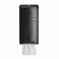 Θήκη χαρτιού υγείας φύλλο φύλλο διαστάσεων 27.8 x14.0 x12.9cm σε μαύρο χρώμα Θήκη χαρτιού υγείας φύλλο φύλλο διαστάσεων 27.8 x14.0 x12.9cm σε μαύρο χρώμα