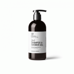 Σαμπουάν και αφρόλουτρο 2 σε 1 της σειράς Pandrosia ''Essentials'' 300ml σε συσκευασία των 15τμχ