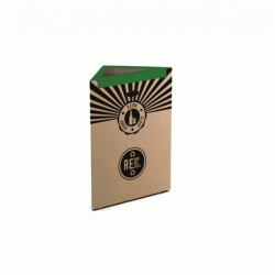 Κάδος χάρτινος "EASYFOOD" τρίγωνος Υ:85 Π:30 Β:60cm 65Lt πράσινος