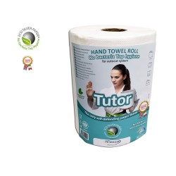 Χειροπετσέτα αντιμικροβιακή autocut δίφυλλη 650gr συσκευασία 6 τεμαχίων