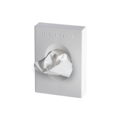 Θήκη υγιεινής σε χρώμα λευκό Y:137 Π:97 Β:27mm