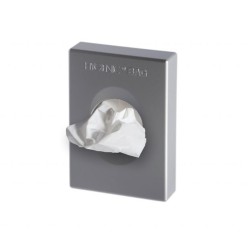 Θήκη υγιεινής σε χρώμα γκρι Y:137 Π:97 Β:27mm