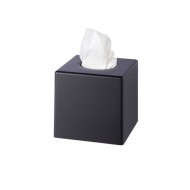 Θήκη για facial χαρτί κύβος Υ:130 Π:135 Β:135 σε χρώμα μαύρο