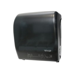 Θήκη χειροπετσέτας ρολού MiniQ AUTOCUT σε χρώμα μαύρο