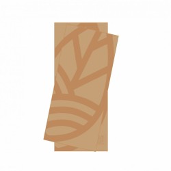 Χάρτινος φάκελος fin σε καφέ χρώμα 85Χ190cm με χαρτοπετσέτα οικολογική κιβώτιο των 500 τμχ