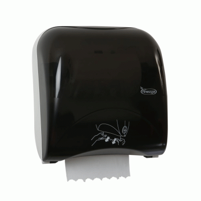 Θήκη Χειροπετσέτας Ρολού AUTOCUT 8500 σε χρώμα φιμέ μαύρο