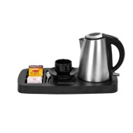 Δίσκος καλωσορίσματος διαστάσεων 457x229x36mm με βραστήρα χωρητικότητας 1,2lt από ανοξείδωτο ατσάλι 304 Δίσκος καλωσορίσματος διαστάσεων 457x229x36mm με βραστήρα χωρητικότητας 1,2lt από ανοξείδωτο ατσάλι 304