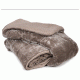 Κουβέρτα-πάπλωμα flannel με κάτω όψη sherpa Arizona 100% pol. σε χρώμα beige διαστάσεων 220x240cm