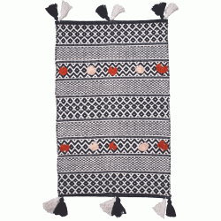 Πατάκι διακοσμητικό Σχ. Patro διαστάσεων 60x90cm από 100% cotton Πατάκι διακοσμητικό Σχ. Patro διαστάσεων 60x90cm από 100% cotton