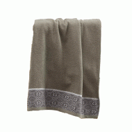Πετσέτα σώματος ζακάρ Esteban khaki έξτρα απορροφητική 100% cotton 450gsm διαστάσεων 70x140cm