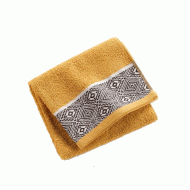 Πετσέτα ζακάρ Esteban ochre έξτρα απορροφητική 100% cotton 450gsm διαστάσεων 50x90cm  Πετσέτα ζακάρ Esteban ochre έξτρα απορροφητική 100% cotton 450gsm διαστάσεων 50x90cm