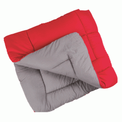 Πάπλωμα διπλής όψης Bi color με γέμισμα σιλικονούχα ίνα 100% microfiber Red-grey διαστάσεων 160x240cm