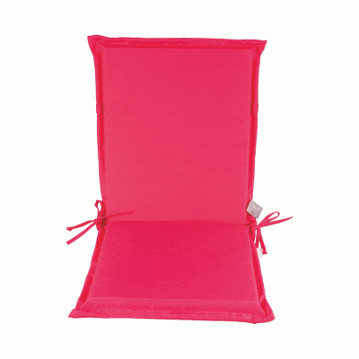 Μαξιλάρια πολυθρόνας Lida διαστάσεων 90x40x4cm 100% πολ. σε χρώμα Fuchia