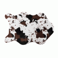 Πατάκι συνθετικής γούνας Σχ. Reglisse western 60x90cm 100% pol.