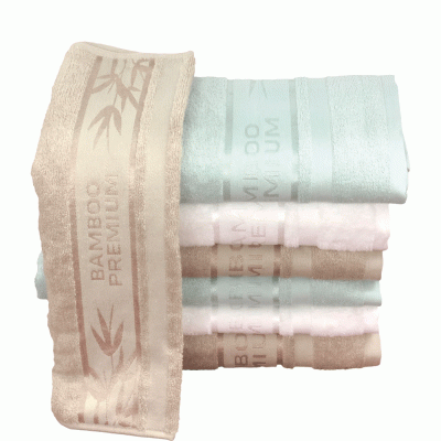 Πετσέτα Bamboo υδρόφυλλη έξτρα απορροφητική 50%bamboo-50% cotton 550gsm διαστάσεων 50x90cm σε χρώμα της μέντας