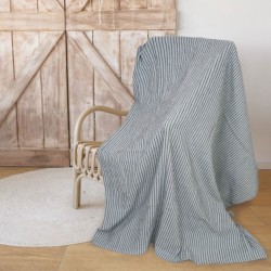 Ριχτάρι Matcho 80%cotton – 20% polyester διαστάσεων 180x300cm σε χρώμα γκρι