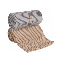 Ριχτάρι Matcho 80%cotton – 20% polyester σε χρώμα μπεζ διαστάσεων 180x250cm