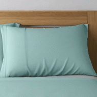 Μαξιλαροθήκες της σειράς Rainbow 52x72cm poly/cotton 144 κλωστών χρώμα της μέντας Μαξιλαροθήκες της σειράς Rainbow 52x72cm poly/cotton 144 κλωστών χρώμα της μέντας