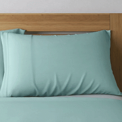 Μαξιλαροθήκες της σειράς Rainbow 52x72cm poly/cotton 144 κλωστών χρώμα της μέντας