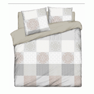 Κουβερλί διαστάσεων 220x230cm 100% βαμβακερό εμπριμέ Patchwork  Κουβερλί διαστάσεων 220x230cm 100% βαμβακερό εμπριμέ Patchwork