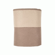 Κουβερλί ultrasonic Sam 100% microfiber χρώματος Moca-Beige διαστάσεων 160x220cm Κουβερλί ultrasonic Sam 100% microfiber χρώματος Moca-Beige διαστάσεων 160x220cm