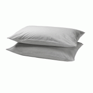 Μαξιλαροθήκες σετ σειράς Rainbow διαστάσεων 52x72cm poly/cotton 144 κλωστών χρώμα Ice grey Μαξιλαροθήκες σετ σειράς Rainbow διαστάσεων 52x72cm poly/cotton 144 κλωστών χρώμα Ice grey