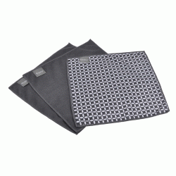 Σετ 3 τεμαχίων πανάκια microfiber Geoflower διαστάσεων 30x30cm συσκευασία των 6 σετ