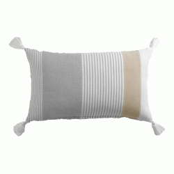 Μαξιλάρι διακοσμητικό με σχέδιο Iliade με φερμουάρ και γέμιση 100% βαμβάκι