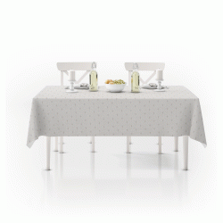 Τραπεζομάντηλο Evelyn 100% βαμβάκι διαστάσεων 140x140cm