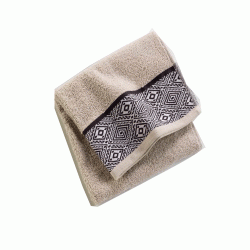 Πετσέτα σώματος ζακάρ Esteban beige έξτρα απορροφητική 100% cotton 450gsm διαστάσεων 70Χ130cm