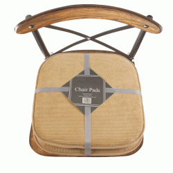 Μαξιλαράκια καρέκλας σχέδιο Velvet suede σετ 2 τεμαχίων διαστάσεων 40x40cm