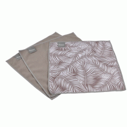 Σετ 3 τμχ πανάκια microfiber Vegetal 30x30cm συσκευασία των 6 σετ