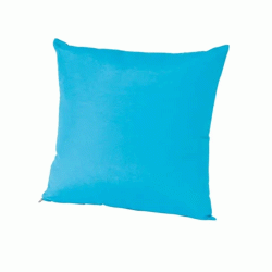 Mαξιλαροθήκη λονέτα σειράς Vitamin 45x45cm 80% βαμ-20% πολ σε χρώμα μπλε