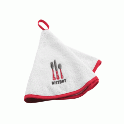 Πετσέτες κουζίνας στρόγγυλη Bistrot 60cm 100% cotton πακέτο 6 τεμαχίων