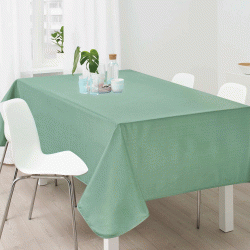 Τραπεζομάντηλο αλέκιαστο ύφασμα Mint 100%pol. διαστάσεων 150x180cm