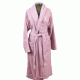 Μπουρνούζι μονόχρωμο Fresh 450gsm 100%cotton χωρίς κουκούλα σε ροζ νούμερο large