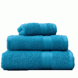 Πετσέτα μονόχρωμη χεριών 480gsm 100% βαμβάκι Tirqoise διαστάσεων 30x50cm Prestige