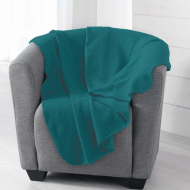 Polar fleece κουβέρτα Malou blue 100% polyester διαστάσεων 125x150cm Polar fleece κουβέρτα Malou blue 100% polyester διαστάσεων 125x150cm