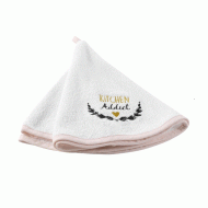 Πετσέτες κουζίνας στρόγγυλη σχέδιο Addict 60cm 100% cotton συσκευασία 6 τεμαχίων