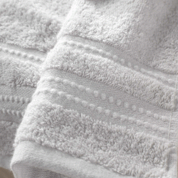 Πετσέτα μονόχρωμη σχέδιο Excellence 600gr/m² υδρόφιλη διαστάσεων 50x90cm 100% cotton σε χρώμα λευκό