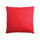 Mαξιλαροθήκη Irma διαστάσεων 45x45cm σε κόκκινο χρώμα 80% cot-20% pol